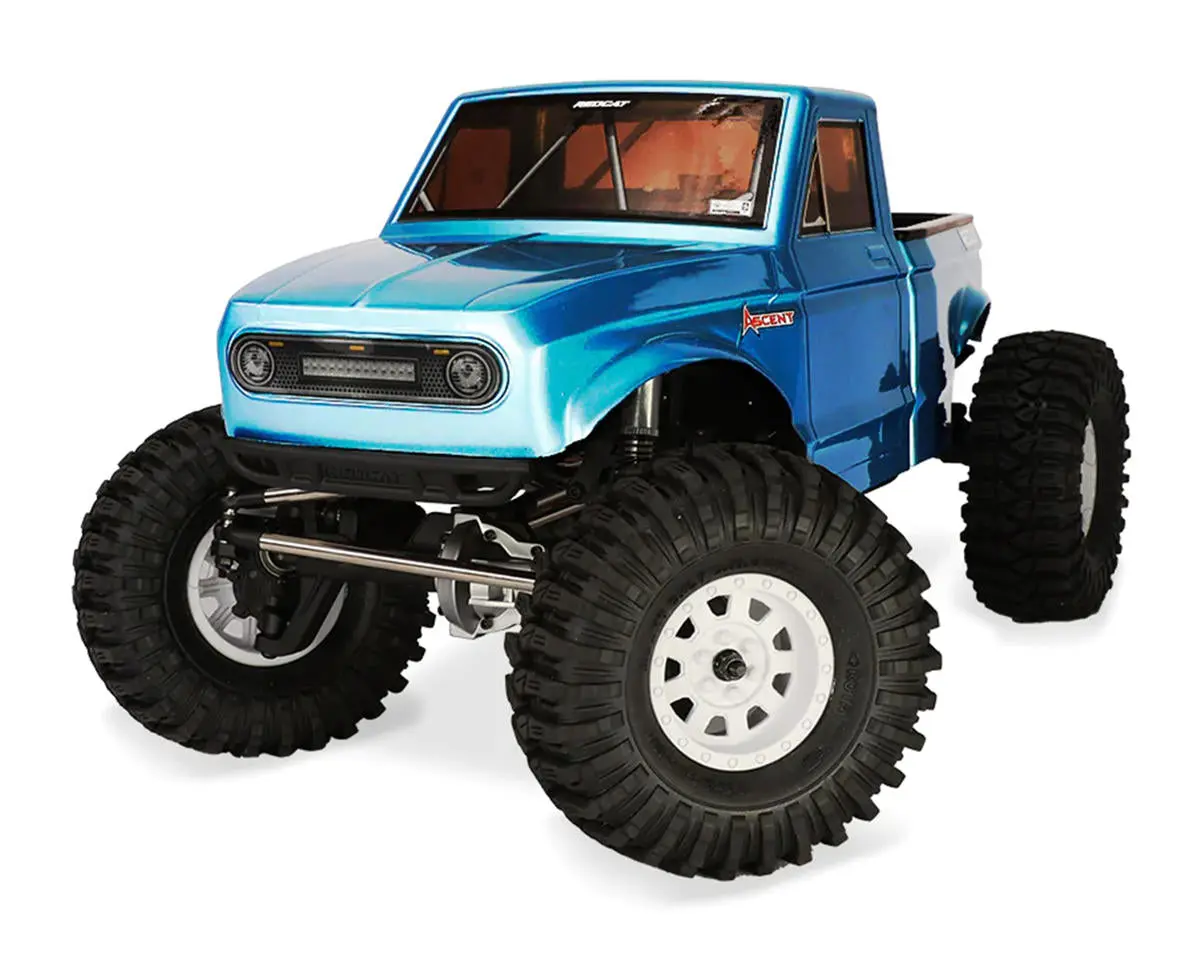 Redcat Ascent Lcg Rtr Scale 1/10 4Wd Rtr Rock Crawler (Blue) W/2.4Ghz Radio 1