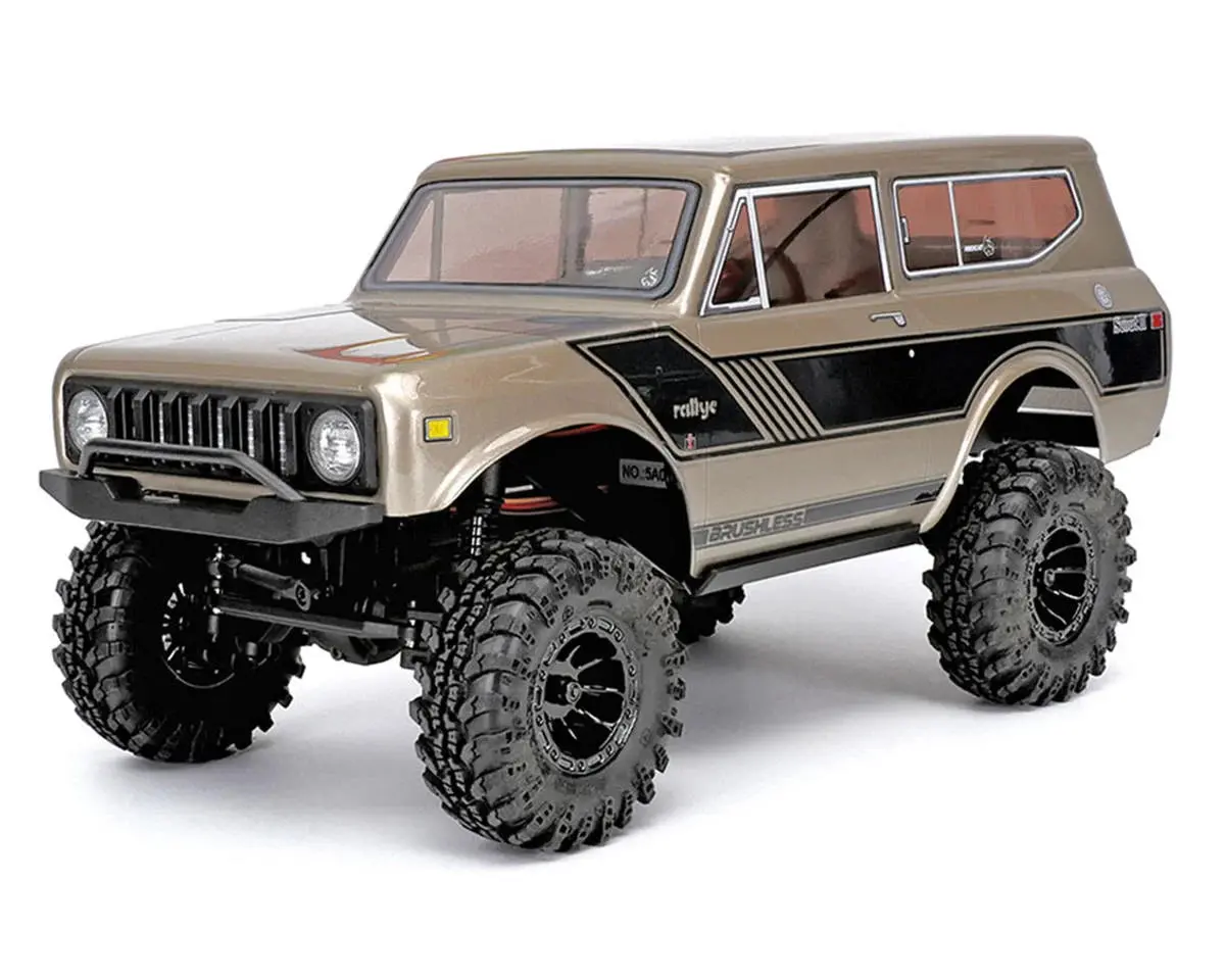 Redcat Ascent-18 International Scout Ii 1/18 4Wd Rtr Brushless Rock Crawler (Choose Color) W/2.4Ghz Radio, Battery & Charger 1