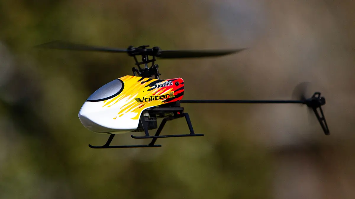 Volitar X Rtf Micro Heli With Red Canopy 1