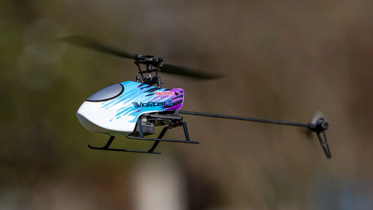 Volitar X Rtf Micro Heli With Blue Canopy 1