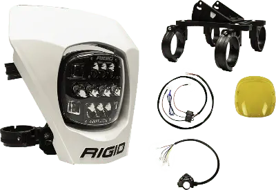 Rigid Adapt Xe Extreme Led Enduro Led Moto Kit White - 300417 1