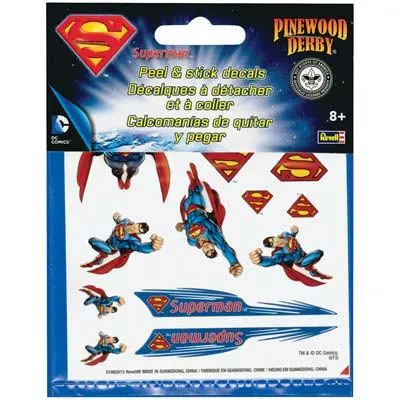 Superman Peel & Stick Decal Sheet 1