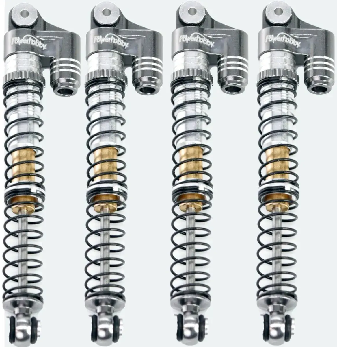 Powerhobby 1/24 Aluminum Threaded 58Mm Shocks 2