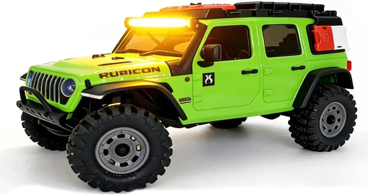 Powerhobby Led Head Lights Bar ( Yellow ) Axial Scx30 Jeep Wrangler 1