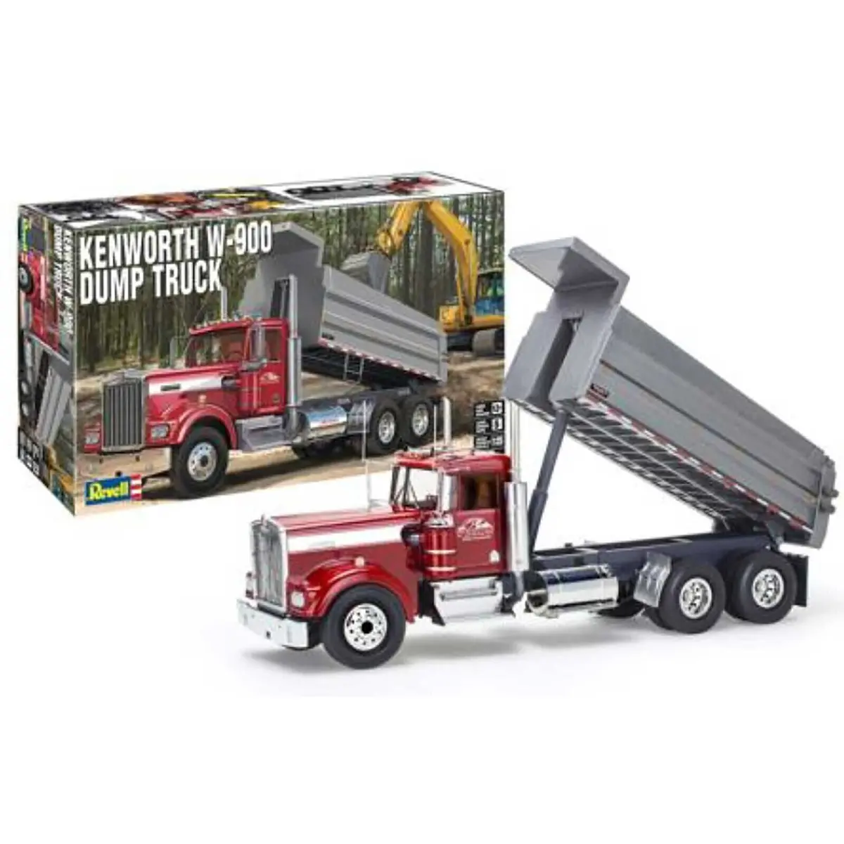 1/25 Kenworth K-900 Dump Truck Plastics - Rmx12628 1