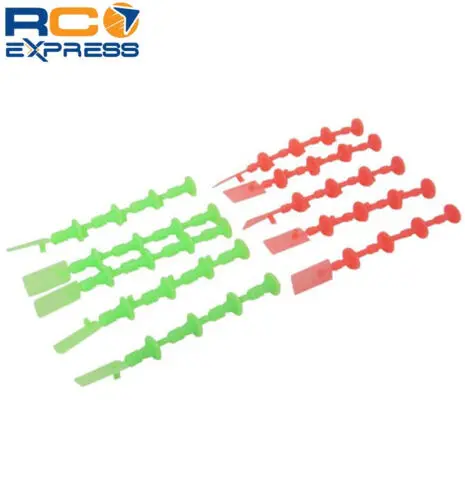 Estes 1/4A 1/2A A3 A10 Starter Plugs 5 Orange 5 Green - Est2250 1