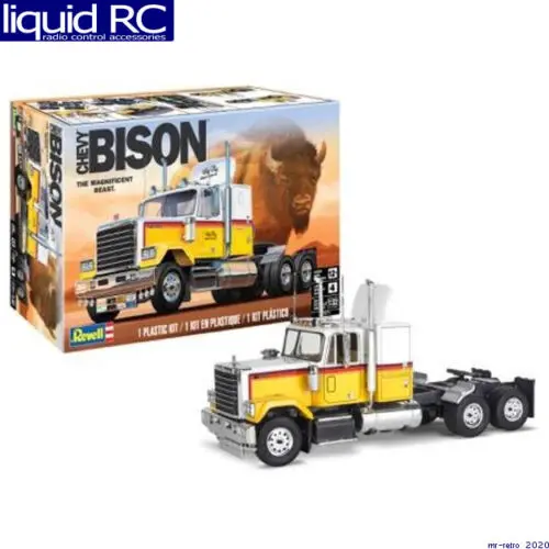 1/32 Chevy Bison Semi Truck Plastic Model Kit - Rmx17471 1