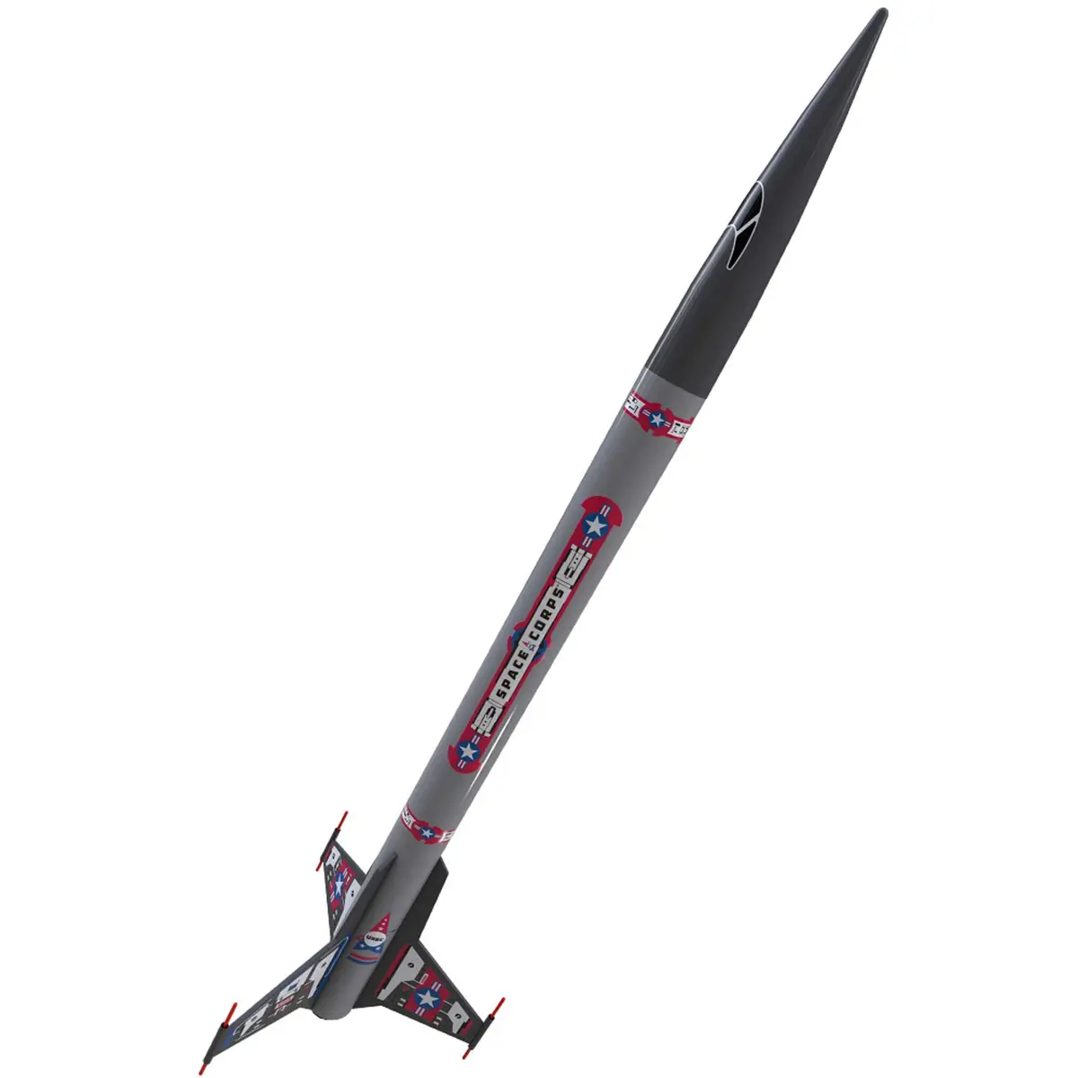 Space Corps Corvette Class Rocket Kit, Intermediate - Est7281 1