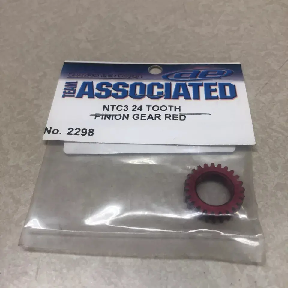 Ntc3 24 Tooth Pinion Gear Red-Asc2298 1