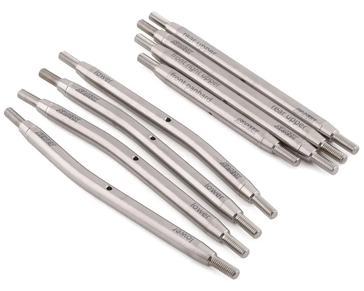 Samix Axial Scx-6 Titanium High Clearance Link Set (8) 1