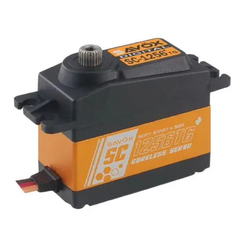 Savox - Standard Size Coreless Digital Servo With Soft Start, 0.15Sec / 277Oz @ 6V - Savsc1256tgp 1