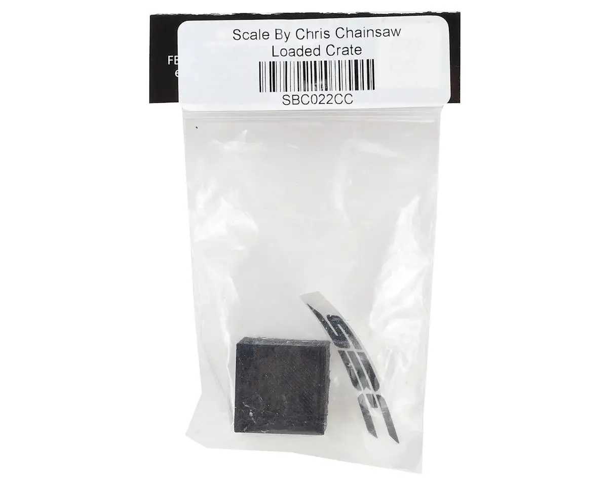 Scale By Chris Loaded Chainsaw Crate - Sbc022cc 2