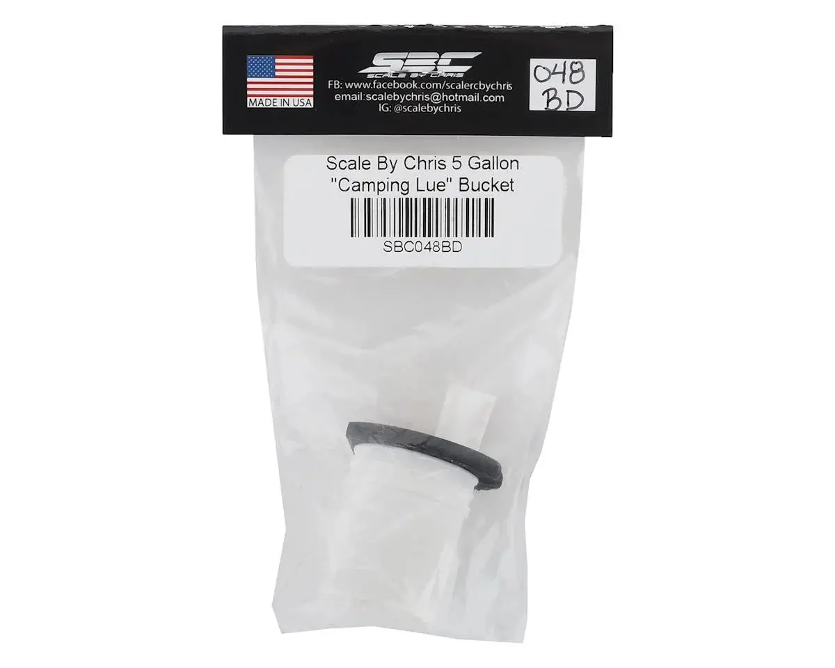 Scale By Chris 5 Gallon "Camping Loo" Bucket - Sbc048bd 2