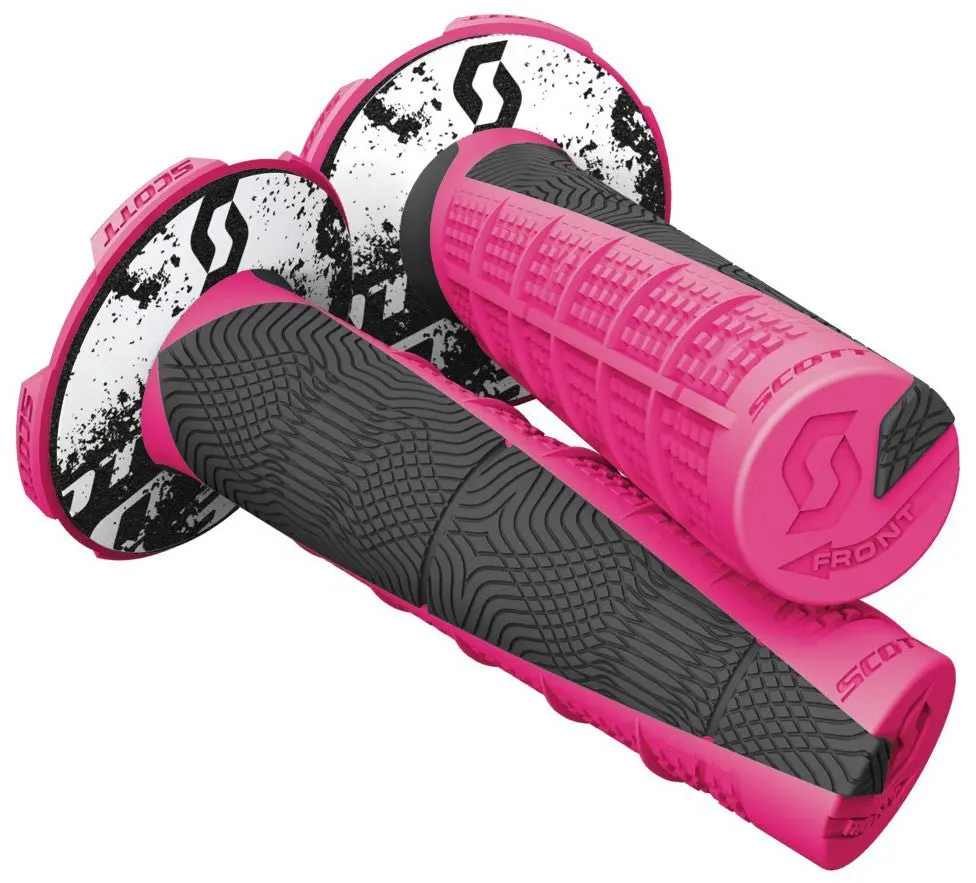 Scott Deuce 2 Grips With Donuts - 219627-1665 - Pink/Black 1