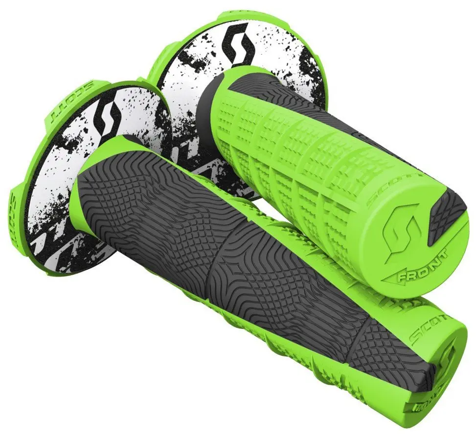 Scott Deuce 2 Grips With Donuts - 219627-4376 - Green/Black 1