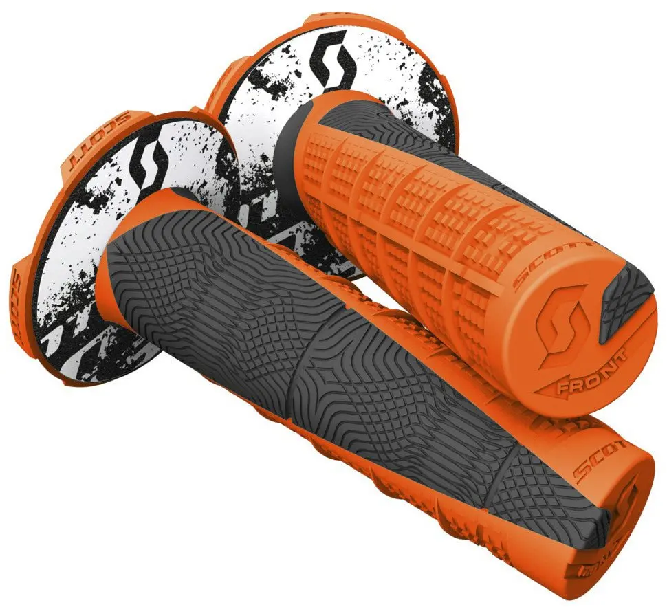 Scott Deuce 2 Grips With Donuts - 219627-5857 - Orange/Black 1