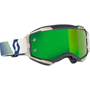 Scott Fury Motocross Goggle - 272828-1413279 -  Blue/Green - Green Works 1