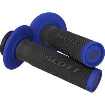 Scott Sx Ii Lock-On Grip And Cam Set - 292452-1004222 - Black/Blue 1