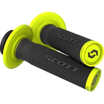 Scott Sx Ii Lock-On Grip And Cam Set - 292452-1040222 - Black/Yellow 1