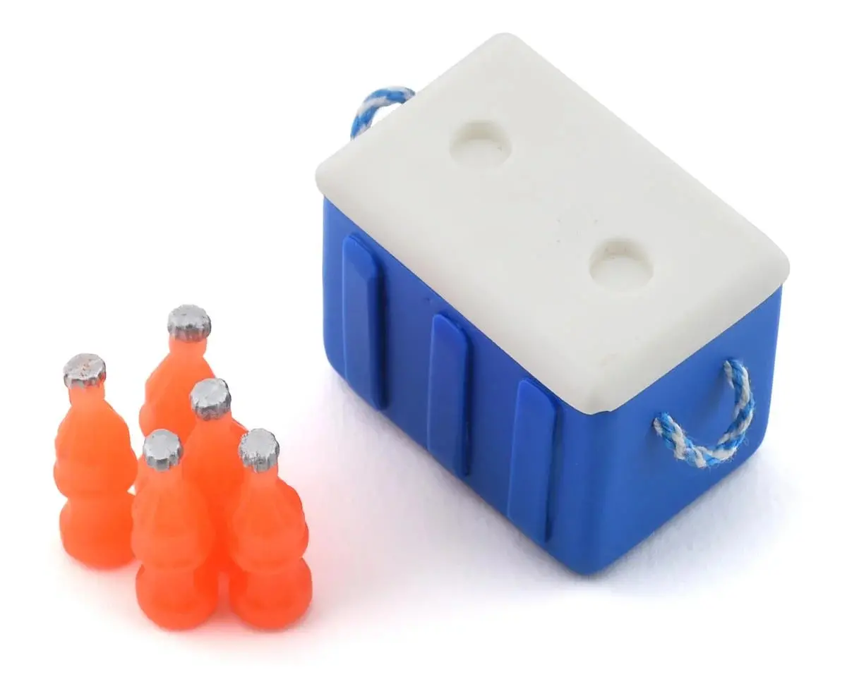 Sideways Rc Scale Drift Cooler W/Bottles (Blue) 1