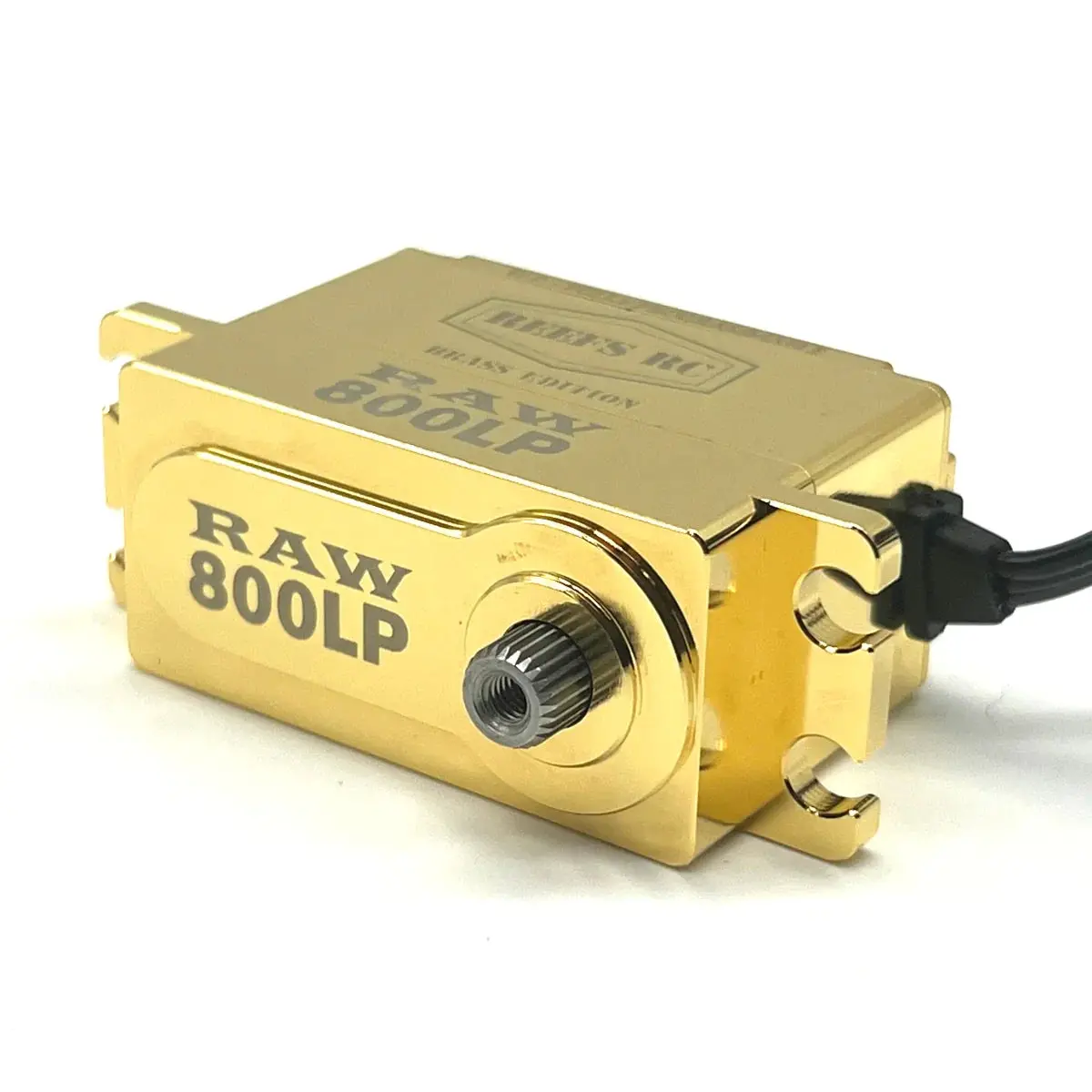 Reef's Rc - Raw800lp Brass Edition, Fully Programmable, Brushless Low Profile Servo - Sehreefs160 1