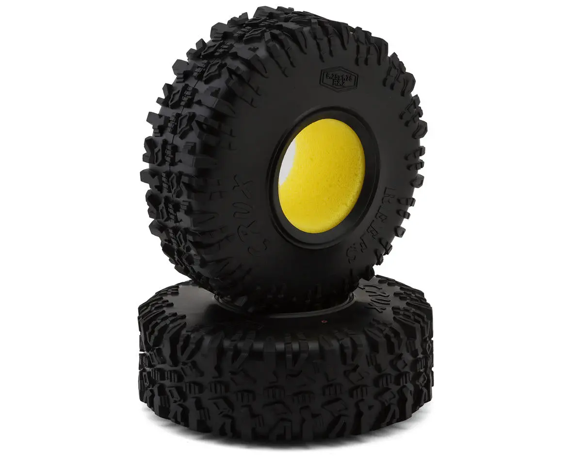 Reefs Rc Crux 2.2" Rock Crawler Tires W/Foams (2) (5.25") (Pink) 1