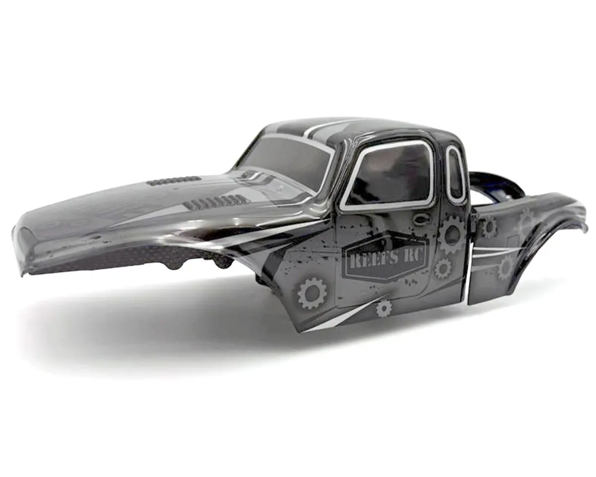 Reefs Rc Plague 1/10 Competition Rock Crawler Body (Clear) W/Rear Fenders 1