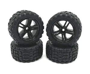 Rage Rc Assembled Wheels & Tires (4); Mini Trek Mt 1