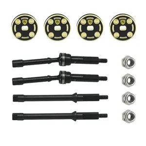 Powerhobby 1144 Steel Hardening +4Mm Cvd With Brass +4Mm Weight, For Axial Scx30 1