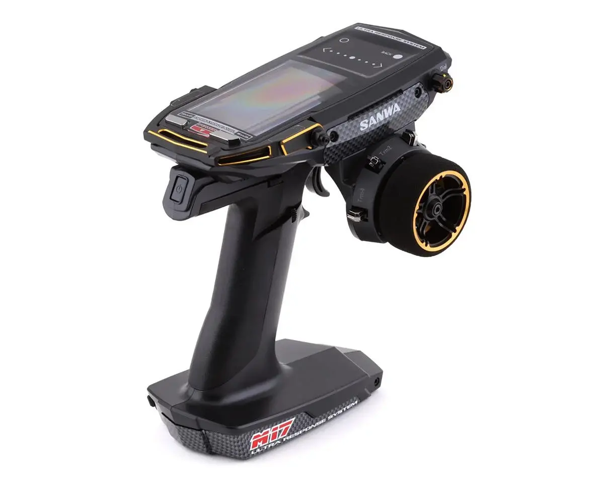 Sanwa/Airtronics Limited Edition M17 Fh5 4-Channel 2.4Ghz Radio System (Gold) W/Rx-493 Receiver 1