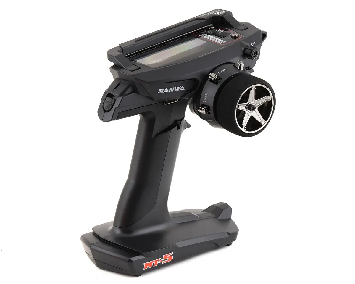 Sanwa Mt-5 4-Channel Pistol Grip Radio 4-Channel Rx 1