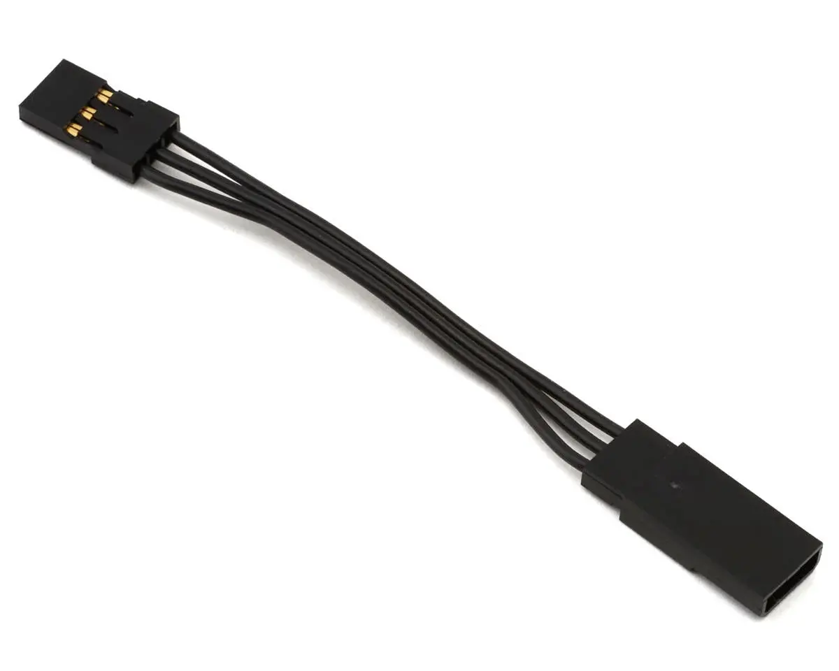 Sanwa/Airtronics Servo Extension (Black) (50Mm) - Snw107a20511a 1