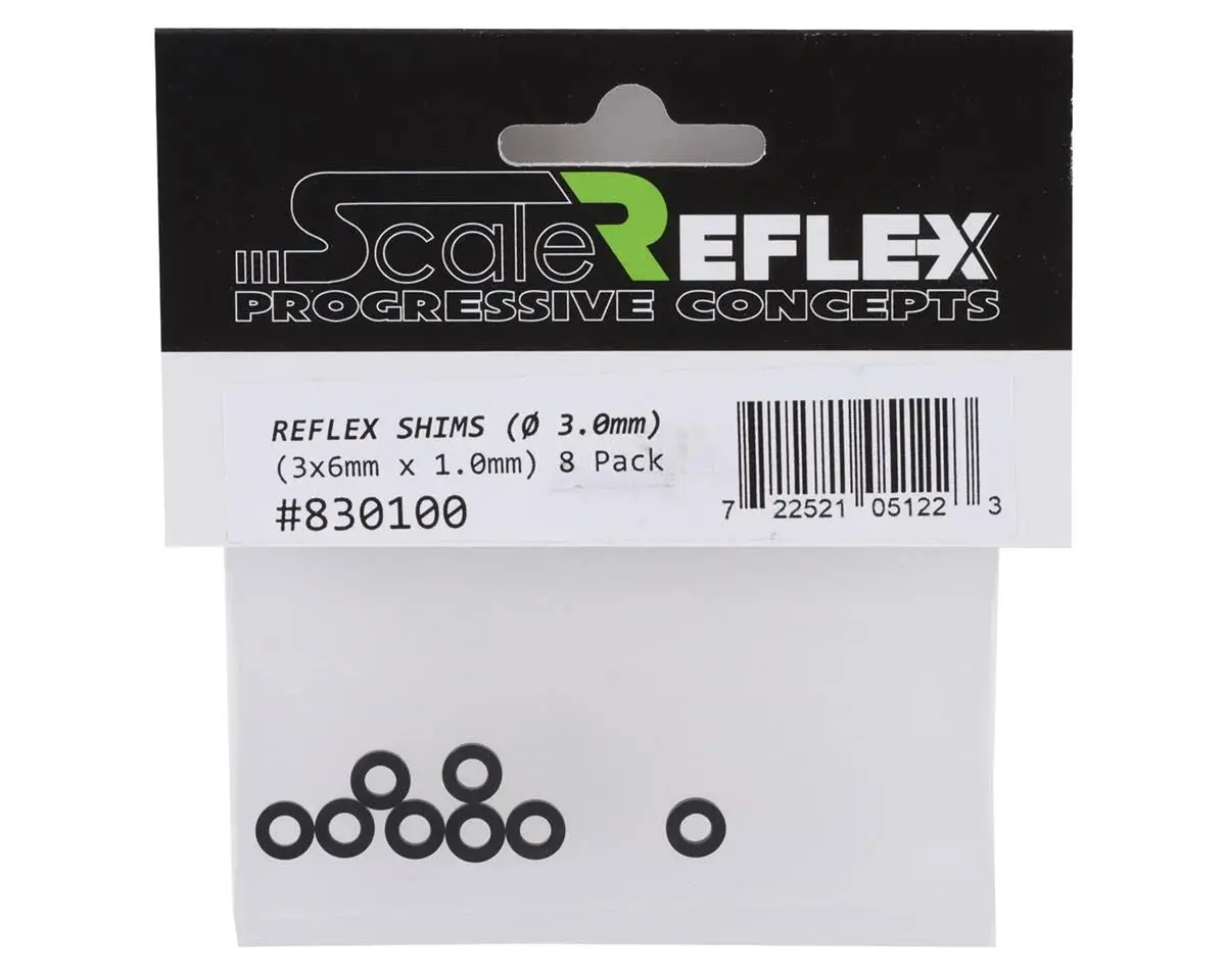 Scale Reflex 3X6x1.0Mm Shims (8) - Srf830100 2