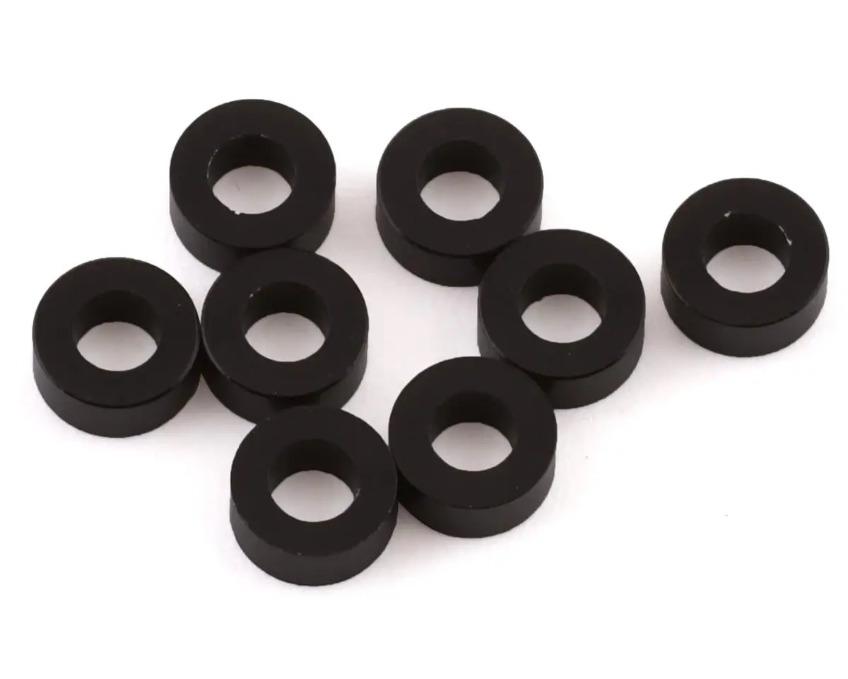 Scale Reflex 3X6x2.5Mm Ball Stud Washers (Black) (8) - Srf830250 1