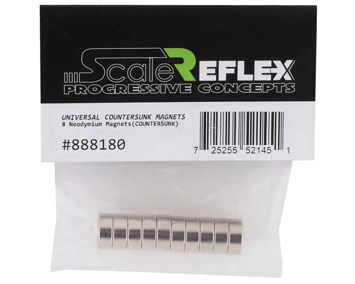 Scale Reflex Universal Countersunk Magnets (8) 2