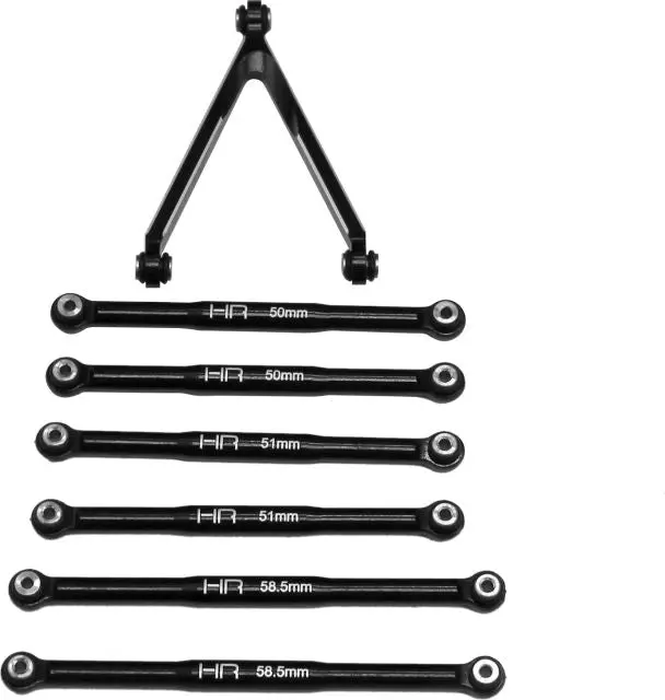 Hot Racing Sxtf133j01 Aluminum Link Set For Lwb (133.7Mm) Scx 24 1