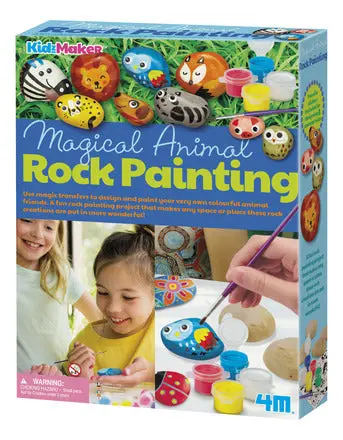 Magical Animal Rock Painting 1