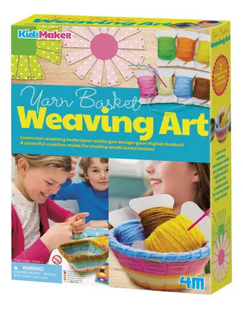Yarn Basket Weaving Art 1