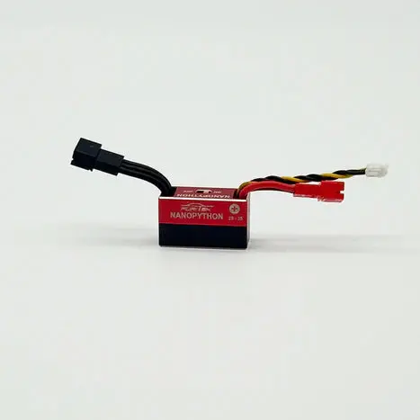 Furitek Nanopython 20A/50A Brushed/Brushless Esc With Built-In Wireless Module For 1/18 1/24 1/30 1/32 Rc Cralwers / Scx30 / Redcat 32 1