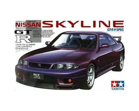 Tamiya 1/24 Nissan Skyline Gt-R V Special Model Kit - Tam24145 1