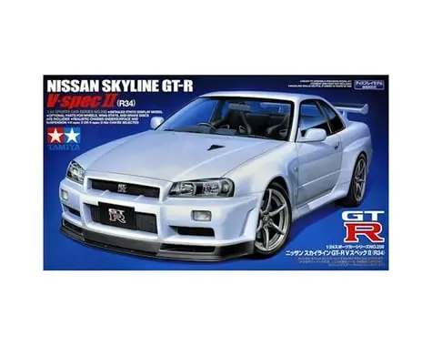Tamiya 1/24 Scale Gt-R R34 Nissan Sykline - Tam24258 1