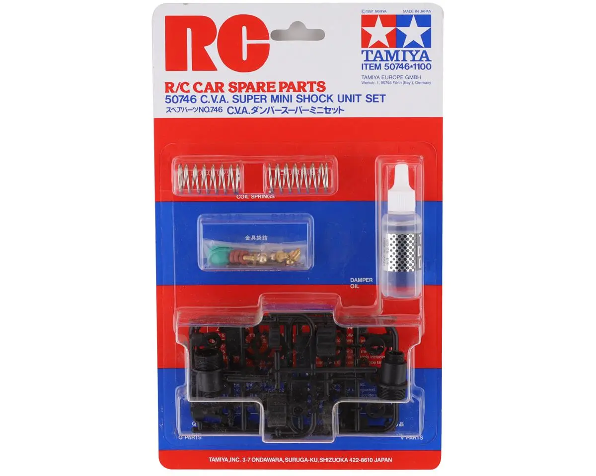 Tamiya Cva Super Mini Shock Unit Set (2) 1