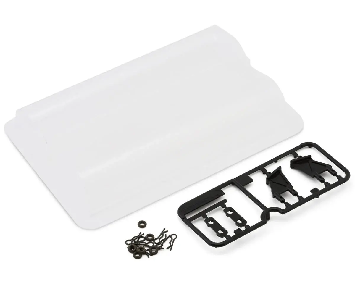 Tamiya Tc Racing Rear Wing Set (Clear) 1