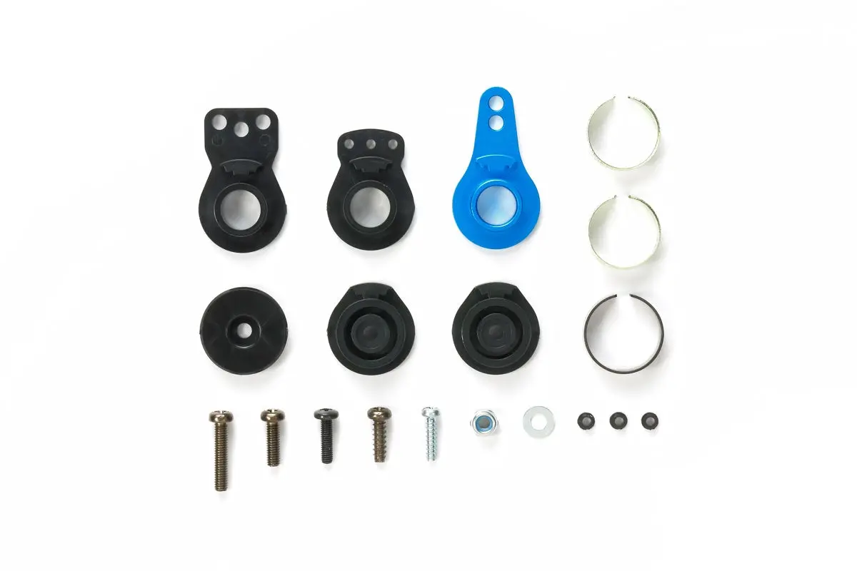 Tamiya Tt-02 Hi-Torque Servo Saver Set, With Aluminum Horn 1