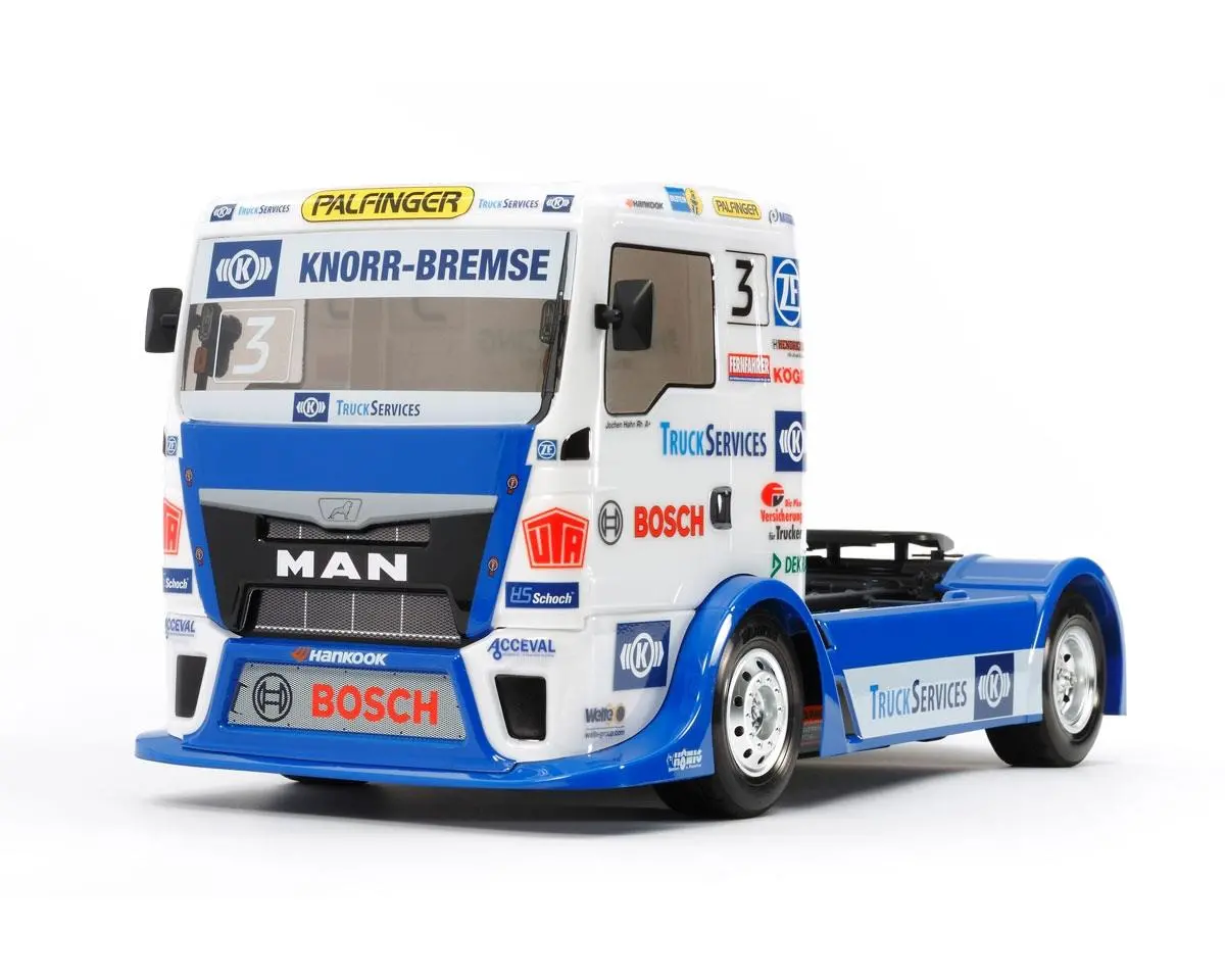 Tamiya Team Hahn Racing Man Tgs 1/14 Tt-01E 4X4 On-Road Racing Truck Kit 1
