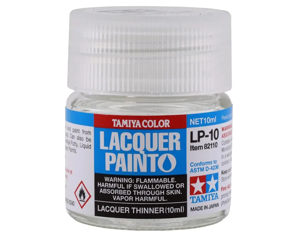 Tamiya Lp-10 Lacquer Thinner Lacquer Paint (10Ml) - Tam82110 1