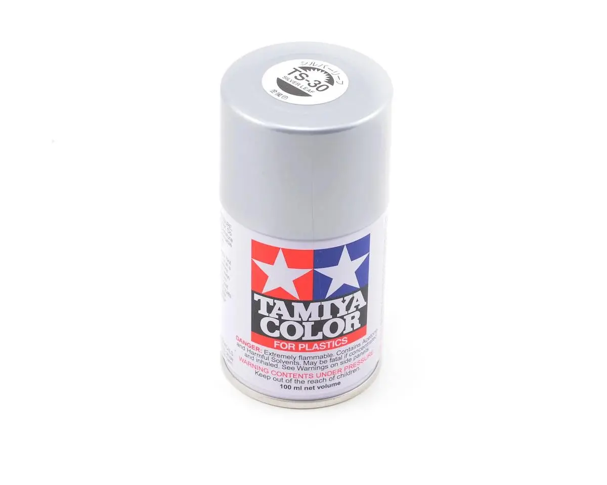 Tamiya Ts-30 Silver Leaf Lacquer Spray Paint (100Ml) 1