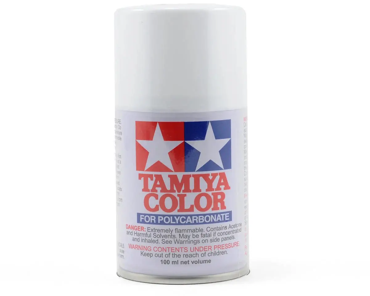 Tamiya Ps-1 White Lexan Spray Paint (100Ml) - Tam86001 1