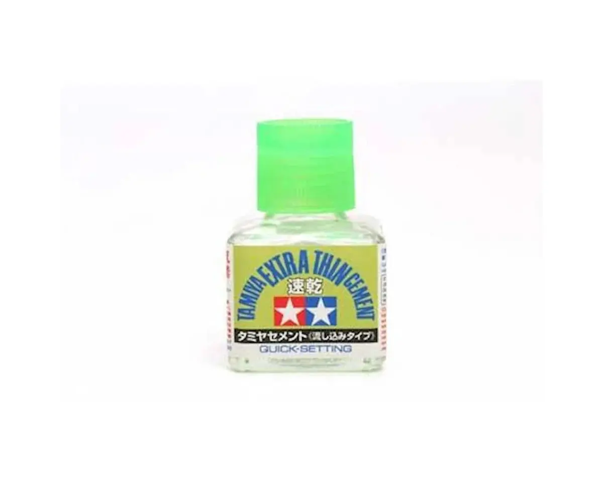 Tamiya Extra-Thin Quick-Setting Cement (40Ml) - Tam87182 1