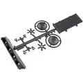 Ax80103 Rear Light Bezel/Radiator Set Exo 1
